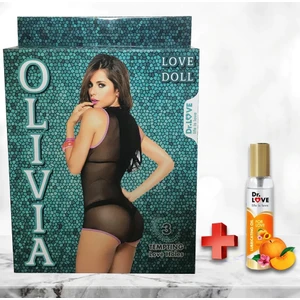 Olivia Ekonomik Şişme Bebek Kadın Manken + Kaydırıcı Jel