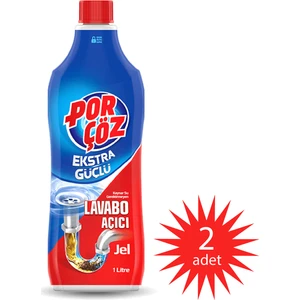Jel Lavabo Açıcı 1 lt 2'li Paket