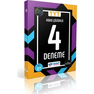 Yanıt Yayınları  TYT  4 Fasikül Deneme Video Çözümlü