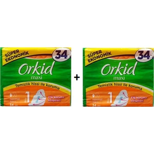 Maxi Ped Normal 34'lü 2 Paket