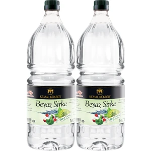 Kemal Kükrer Beyaz Sirke Aloe Vera 2 lt 2'li