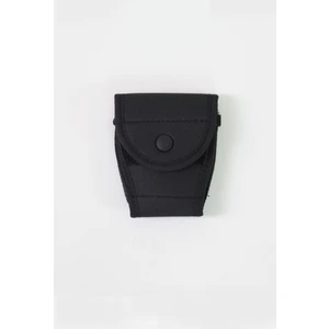 Moda Canel Güvenlik Kumaş Kapalı Kelepçe Kılıfı Siyah