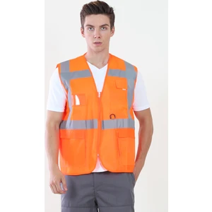 Moda Canel Mühendis Yelek Turuncu XL