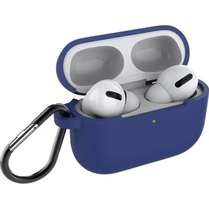 Coverzone Airpods Pro Kılıf Mat Darbe Emici Profesyonel Termoplastik Kancalı Lacivert