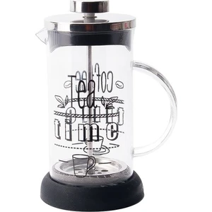 Cam French Press Bitki Demleme Siyah Silikon 350 ml 2359