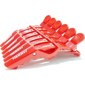 Saç Pensi 6'lı Kırmızı