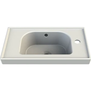 Seramik Frame Etajerli Lavabo 50 x 28 cm Sağdan Delikli