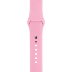 Apple Watch Uyumlu İçin 40 mm Large Beden(L SIZE) Silikon Kordon Pembe
