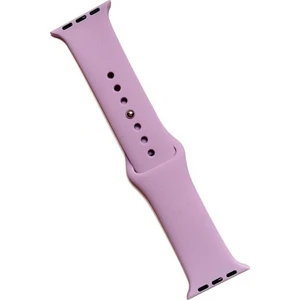 Apple Watch Uyumlu İçin 40 mm Large Beden(L SIZE) Silikon Kordon Lila
