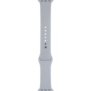 Apple Watch Uyumlu İçin 40 mm Large Beden(L SIZE) Silikon Kordon Gri