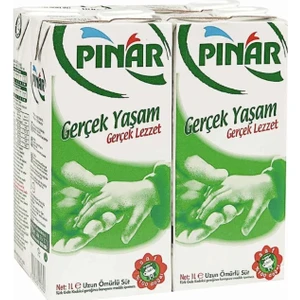 Tam Yağlı Süt 4x1 lt