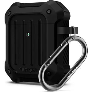 AirPods (2.nesil) / (1.nesil) ile Uyumlu Kılıf Tough Armor Black - 074CS26497