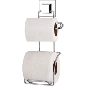 Tuvalet Kağıdı Askısı 2 Raf Yedekli Krom Easyfix Kendinden Yapışkanlı