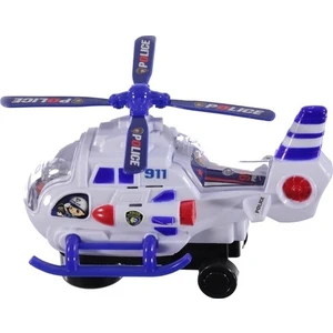 Pilli Işıklı Sesli Oyuncak Polis Helikopter