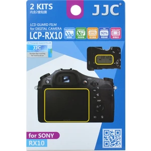 LCP-RX10 LCD Ekran Koruyucu Film 2'li Paket Sony RC10 IV RX10 III RX10 II RX10