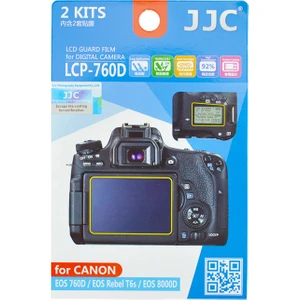 LCP-760D LCD Ekran Koruyucu Film 2'li Paket Canon 800D 760D 750D 700D 650D