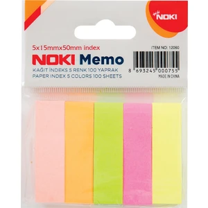 Kağıt Film İndeks 100 Yaprak 15x50 5 Renk 12060