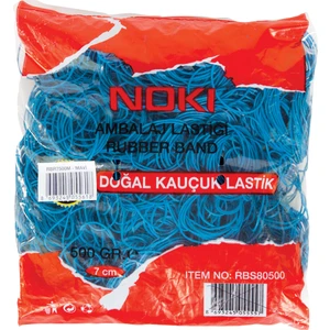 Ambalaj Lastiği Doğal Kauçuk 7 cm 500 gr. Mavi RBR7500M