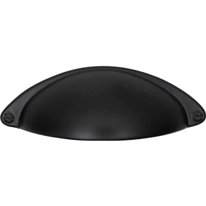 Gürçay Hırdavat Çanak Kulp Siyah 64 mm 2'li
