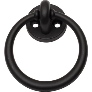 Gürçay Hırdavat Çekmece Kapak Sandalye Kulpu Halka 60 mm Siyah 2'li