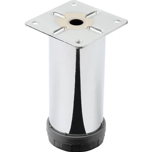 Gürçay Hırdavat Metal Mobilya Ayağı Krom Çap 42 mm - 10 cm 4'lü