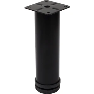Gürçay Hırdavat Metal Mobilya Ayağı Siyah Çap 42 mm - 15 cm 4'lü