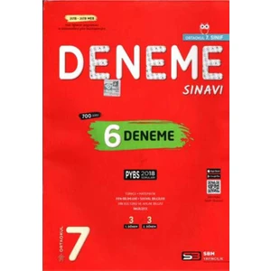 Sbm Yayınları 7. Sınıf 6 Deneme Sınavı