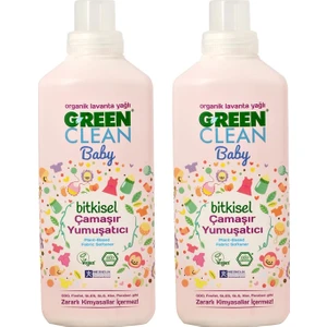U Green Clean Baby Bitkisel Çamaşır Yumuşatıcısı 1 lt - 2 Adet