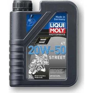 Liqui Moly 20W-50 Street Motor Yağı 1 Lt. Made in Germany 1500