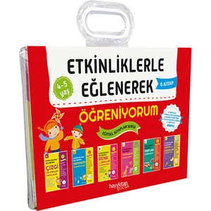 Etkinliklerle Eğlenerek Öğreniyorum Seti (6 Kitap Takım) - Canan Öztürk