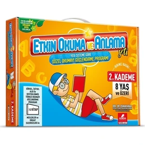 Adeda Yayıncılık Etkin Okuma ve Anlama, Sözel Okumayı Güçlendirme Seti 8+ Yaş (2.Kademe)