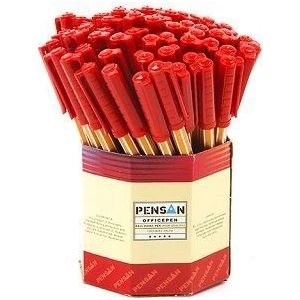 PENSAN TÜKENMEZ OFİSPEN 1010 KIRMIZI60LI