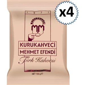Mehmet Efendi  Türk Kahvesi 100 gr x 4