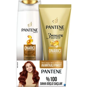 Onarıcı Koruyucu Bakım 300 ml  Şampuan  +  3 Minute Miracle Saç Bakım Kremi 200 ml Onarıcı ve Koruyucu Bakım