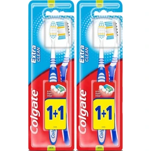 Extra Clean Diş Fırçası Orta 1+1 x 2 Adet