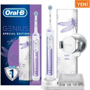 Genius Dragonfly Orchid Purple 10000 Şarj Edilebilir Diş Fırçası