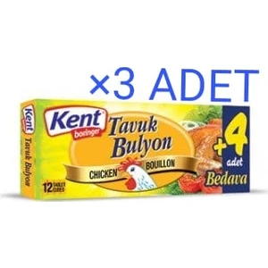 Tavuk Bulyon 120 gr 12 Tablet 3 Adet