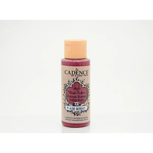 Style Matt Fabrıc Kumaş Boyası 59 ml Bordo