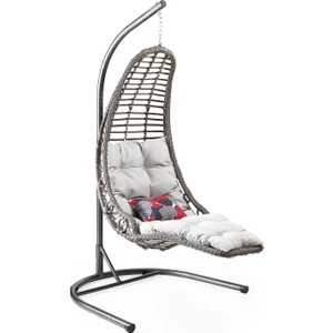 Capri Swing - Bodrum - Tek Kişilik Rattan Bahçe Balkon Salıncağı