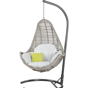 Capri Swing - Milas - Tek Kişilik Rattan Bahçe Balkon Salıncağı