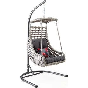 Capri Swing - Alaçatı - Tek Kişilik Rattan Bahçe Balkon Salıncağı