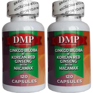 Ginkgo Biloba Korean Red Ginseng With Macamax 2 Kutu 240 Kapsül