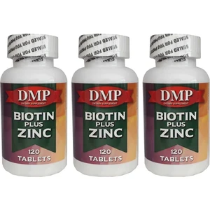 Biotin Plus Zinc 3 Kutu 360 Tablet