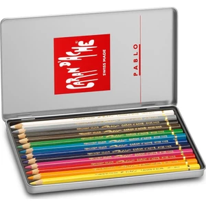 Caran d'Ache Pablo 12 Renk Kuruboya Kalemleri