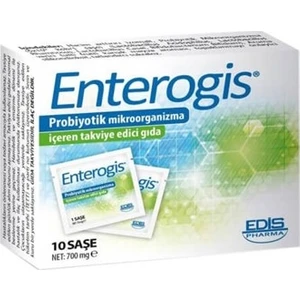 Edis Pharma Enterogıs Probıyotık Mıkroorganızma Cınko Icerıklı 10 Sase
