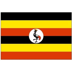 Uganda Gönder Bayrağı 70 x 105