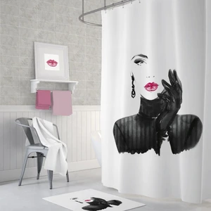 Tropik Pretty Banyo Duş Perdesi Tek Kanat 180 x 200 cm