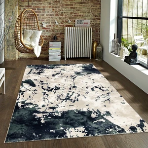 Halı Gold Plus 2643A Lacivert-Vizon 80X150 cm Modern Halı