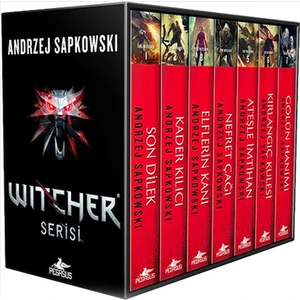The Witcher Serisi:Son Dilek - Kader Kılıcı -  Elflerin Kanı - Nefret Çağı -Ateşle İmtihan - 7 Kitap - Andrzej Sapkowski