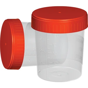 Steril İdrar Numune Kabı 100 ml 50 Adet